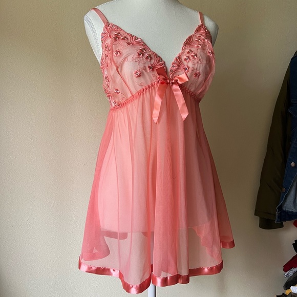 vintage babydoll lingerie dress - Picture 4 of 9